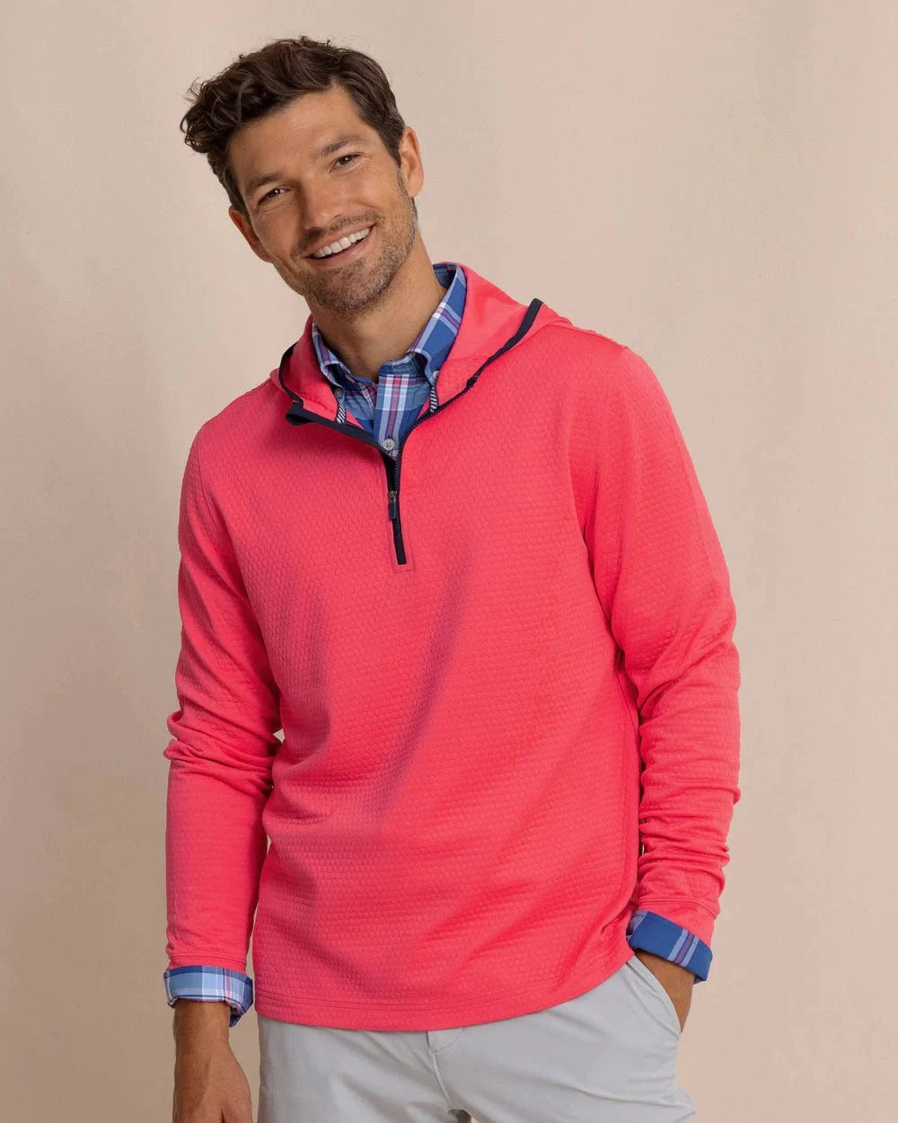 Southern Tide Hoodie Heather Snapper / S Scuttle Performance Quarter Zip Hoodie