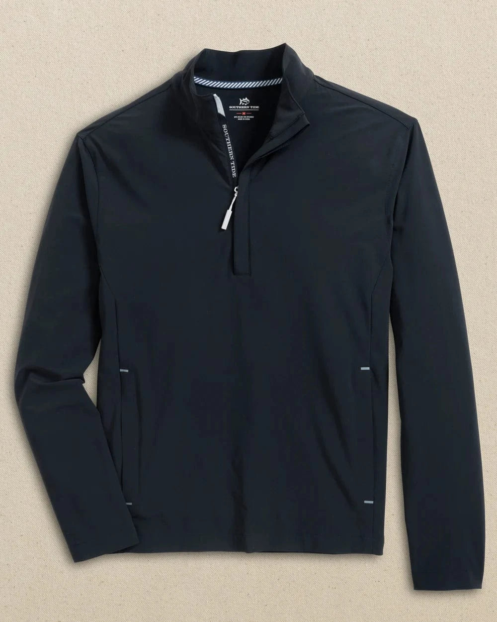 Southern Tide Outerwear Avondale Performance Jacket - Caviar Black