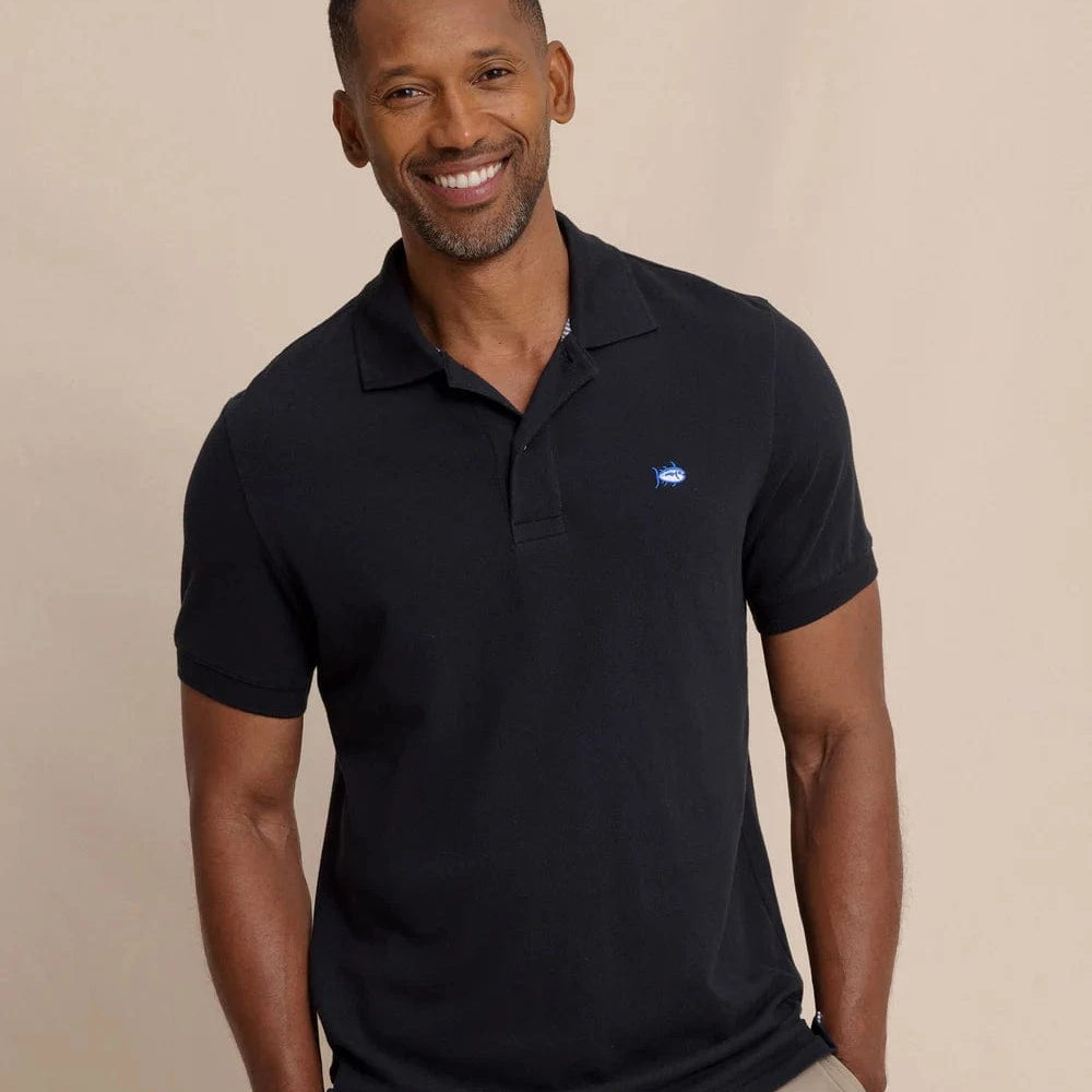 Southern Tide Polos BLACK / L Skipjack Polo Shirt