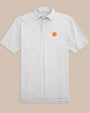 Southern Tide Polos Clemson Tigers Driver Spacedye Polo Shirt