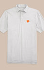 Southern Tide Polos Clemson Tigers Driver Spacedye Polo Shirt