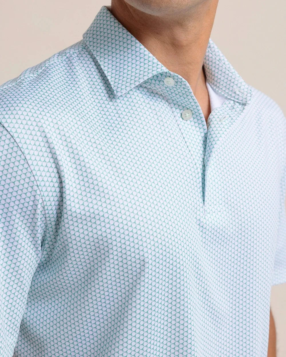Southern Tide Polos Driver On The Ball Polo - Simply Green