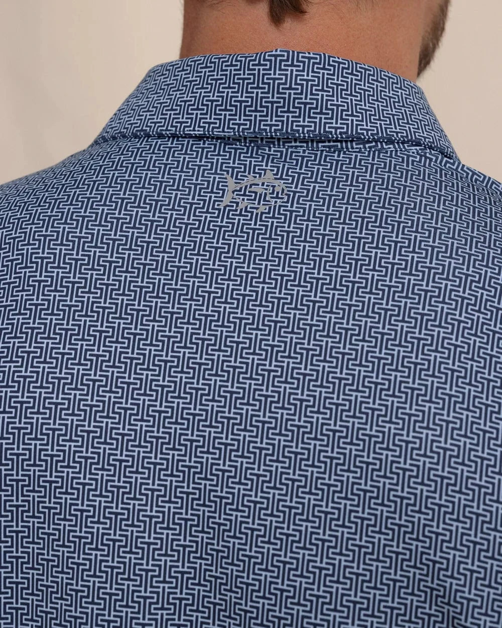 Southern Tide Polos Driver ST Geo Printed Polo