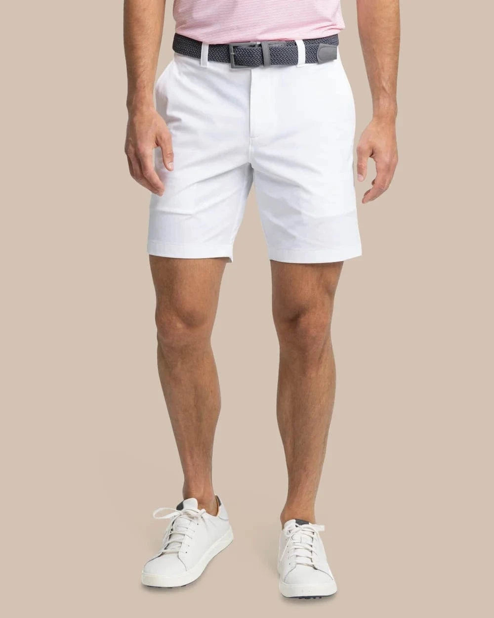 Southern Tide Shorts brrr-die Performance Short 8" - Classic White