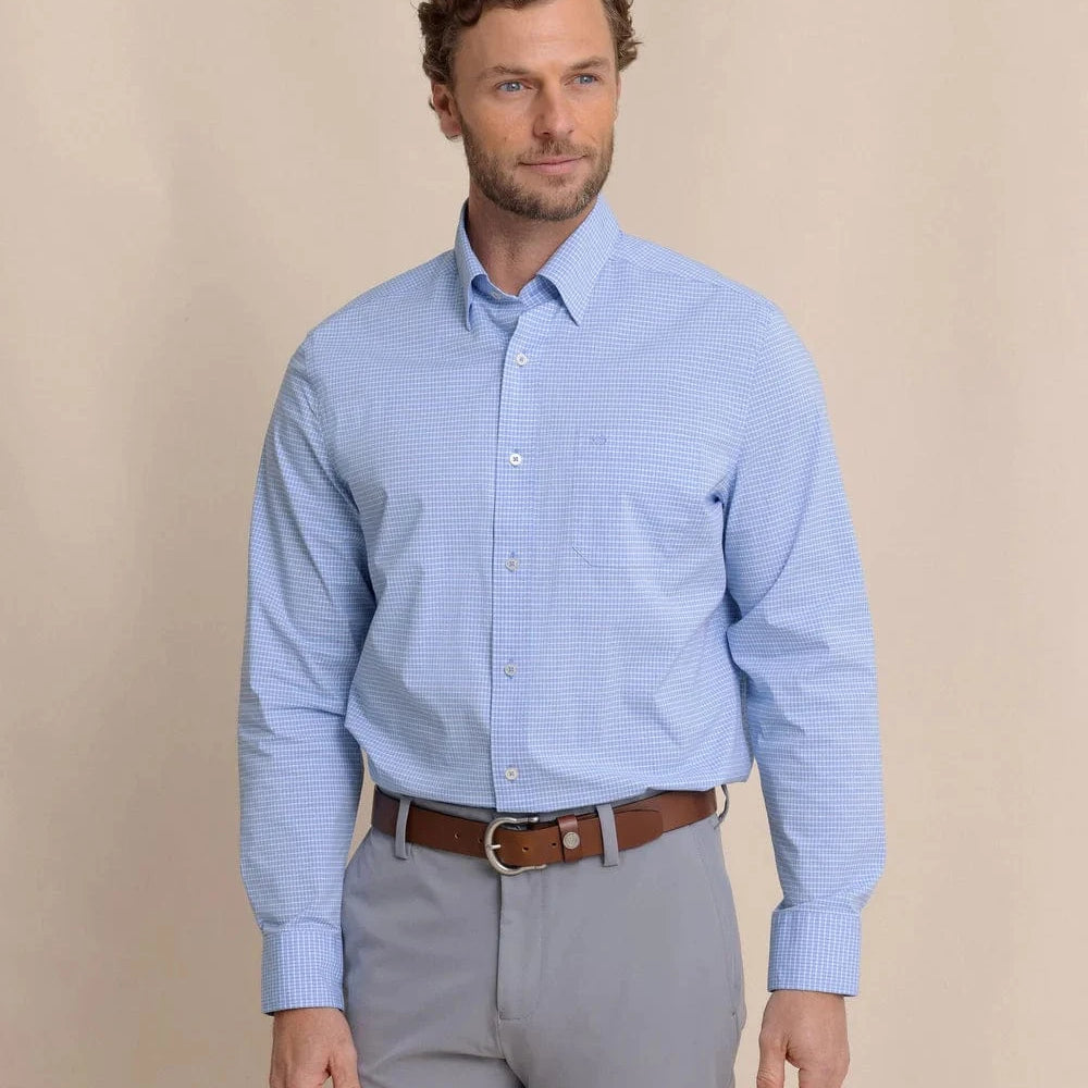 Southern Tide Sport Shirts OCEAN CHANNEL / S Crofton Plaid Charleston Sport Shirt