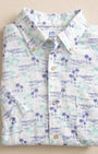 Southern Tide Sport Shirts Ocean Getaway Short Sleeve Sport Shirt