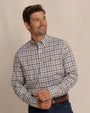 Southern Tide Sport Shirts SANDSTONE KHAKI / S Beachrock Plaid Skipjack Sport Shirt