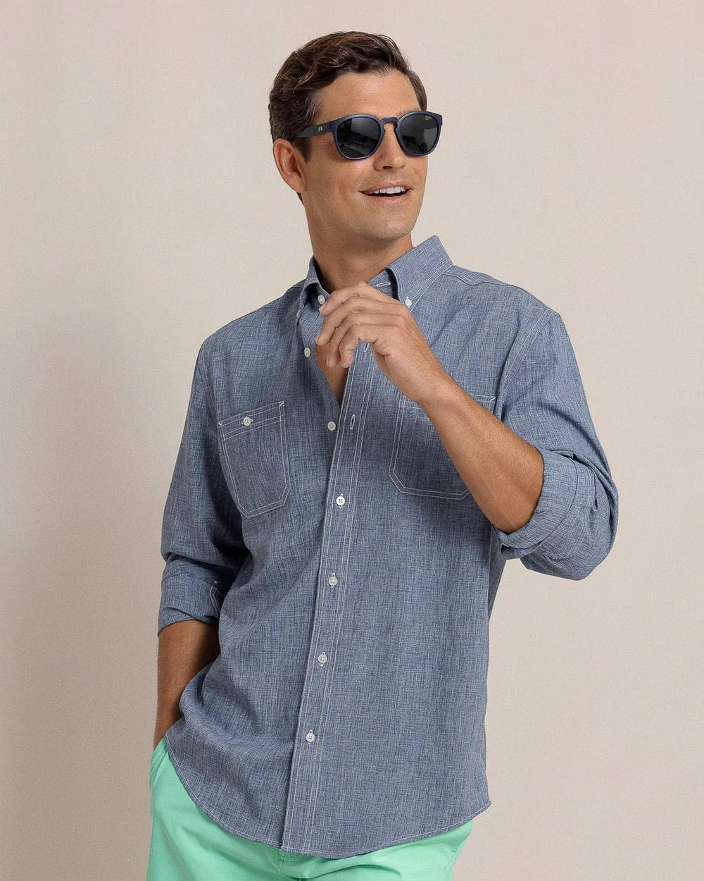 Southern Tide Sport Shirts Southern Tide Dock Shirt