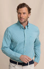 Southern Tide Sport Shirts SPRUCE SHADE / S Crofton Plaid Charleston Sport Shirt
