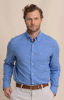 Southern Tide Sport Shirts SURF BLUE / S Silver Lake Plaid Skipjack Sport Shirt