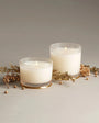 The Thymes Home FROSTED / OS Frasier Fir Large Frosted Wood Grain Candle