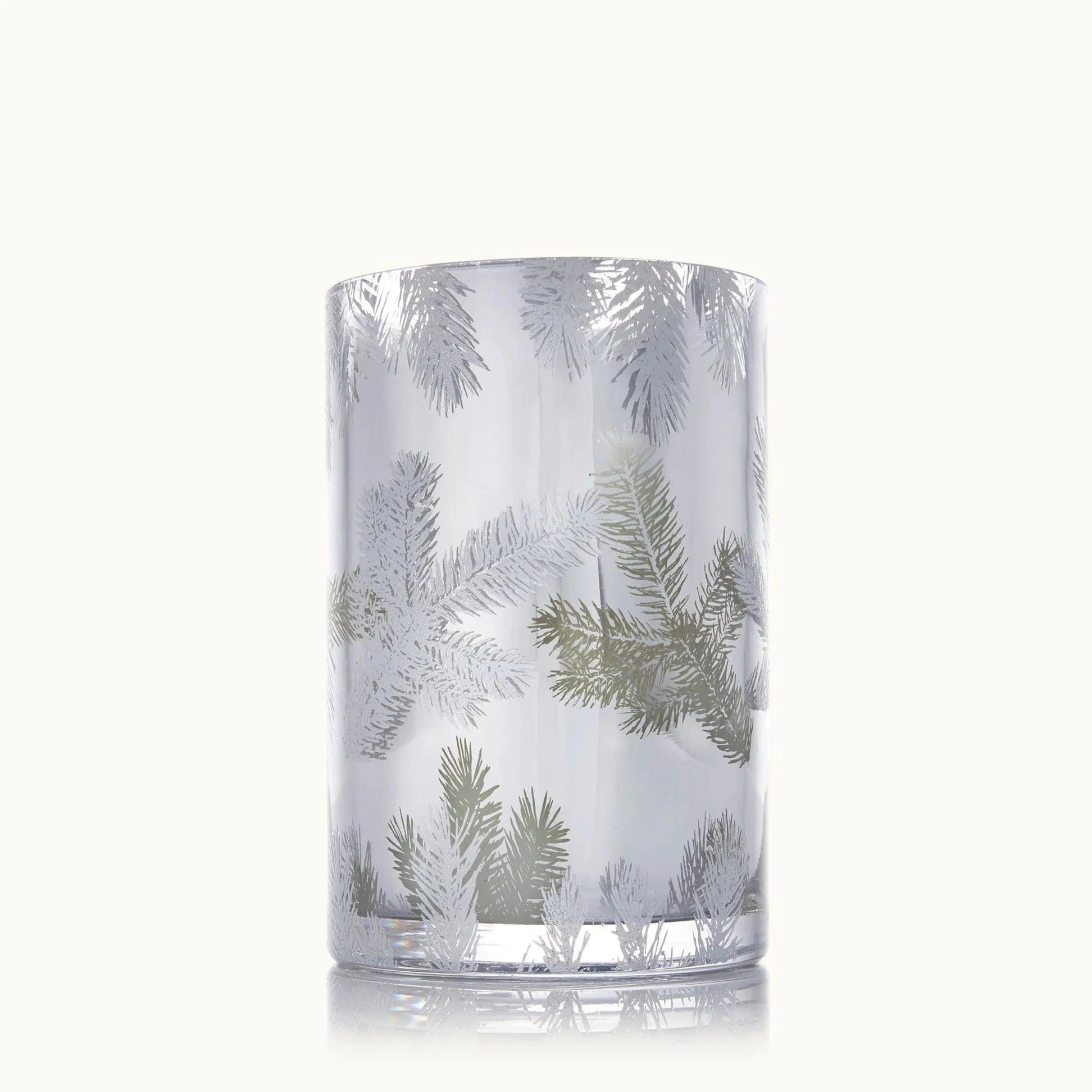 The Thymes Home SILVER / OS Frasier Fir Statement Medium Luminary Candle