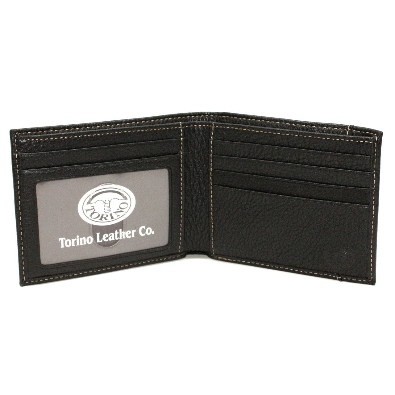 Torino Leather Company Small Leather Goods Tumbled Glove Leather Billfold Wallet