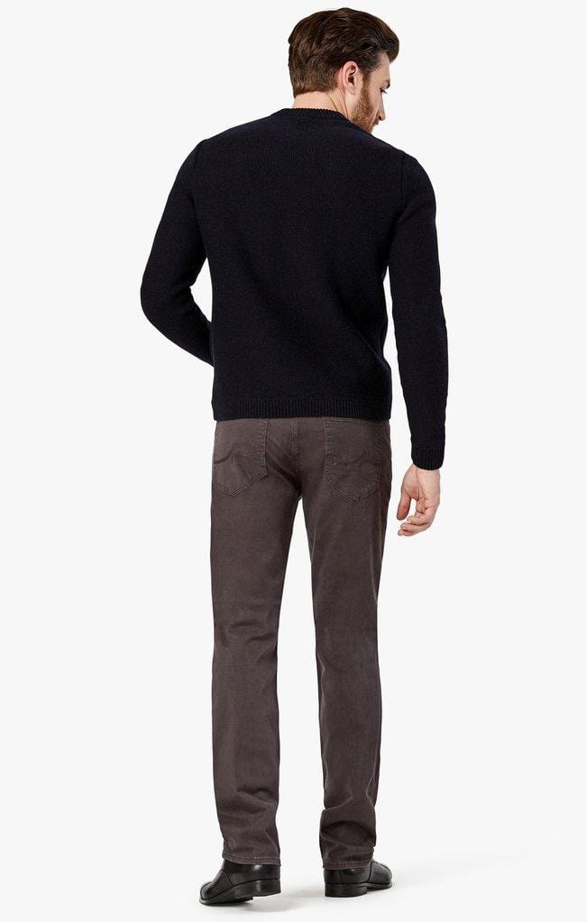 34 Heritage 5-Pockets Courage Straight Leg in Anthracite Twill