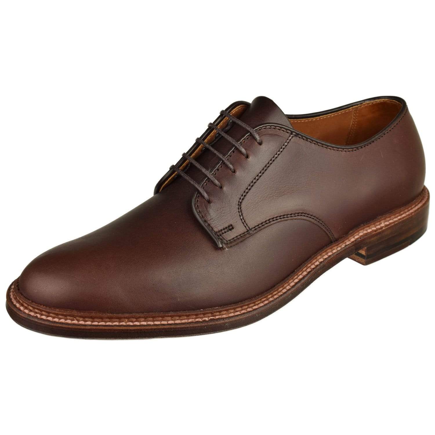 Alden Mens Plain Toe 29364F, 13 D / Brown Alden Mens Plain Toe 29364F, 13 D / Brown