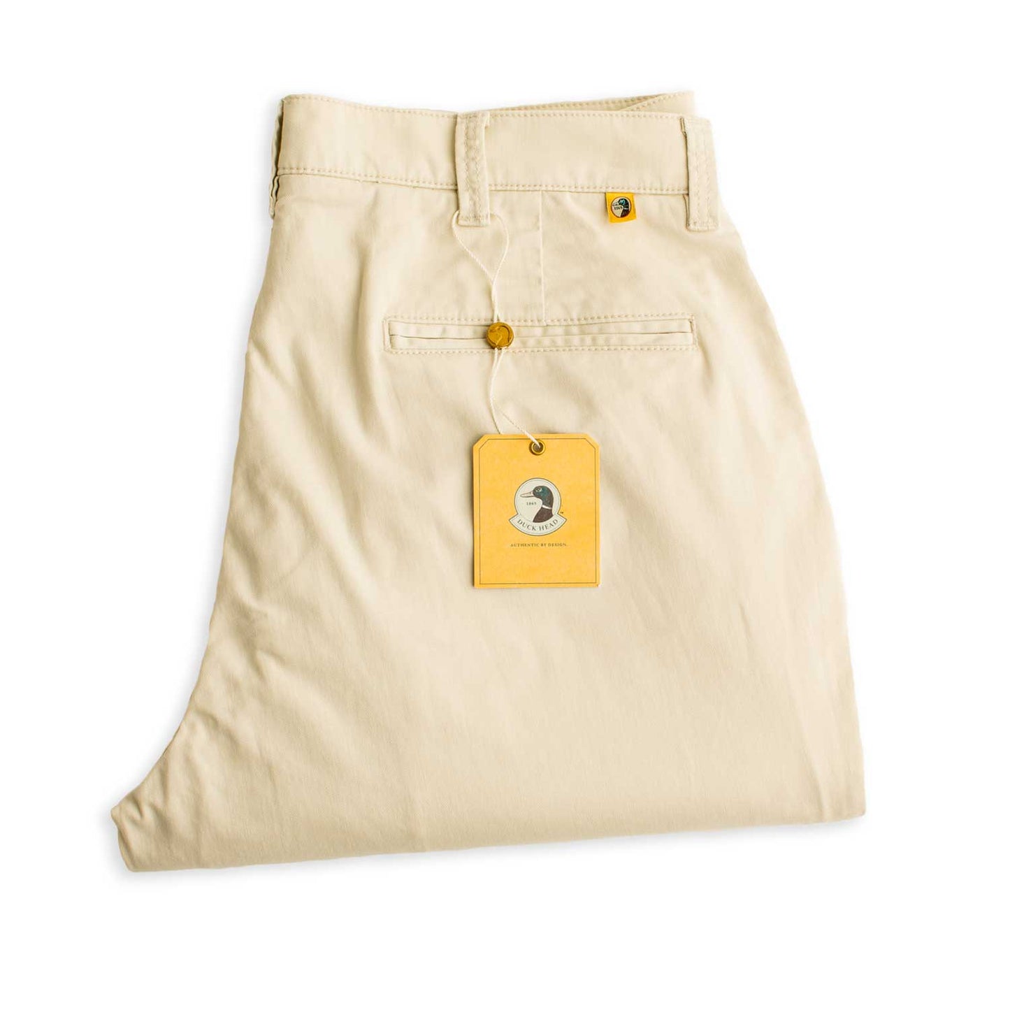 Duck Head Trousers Gold School Chino- Stone