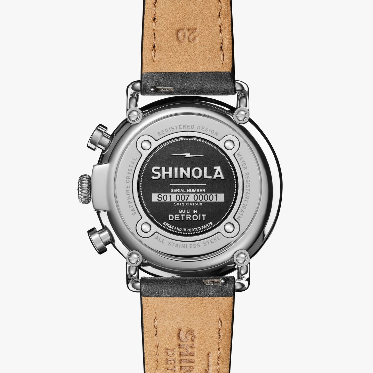 Shinola Watches The Runwell Chrono 41 MM Blue Dial