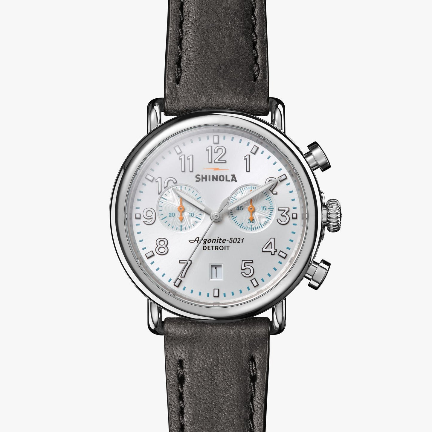 Shinola Watches The Runwell Chrono 41 MM Blue Dial