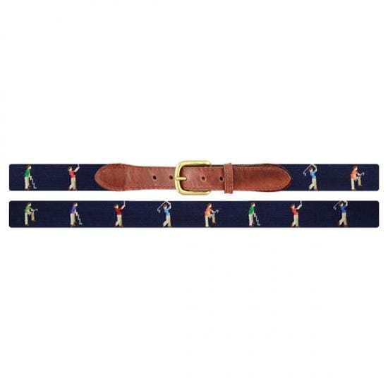 Smathers & Branson Belt Mulligan Needlepoint Belt