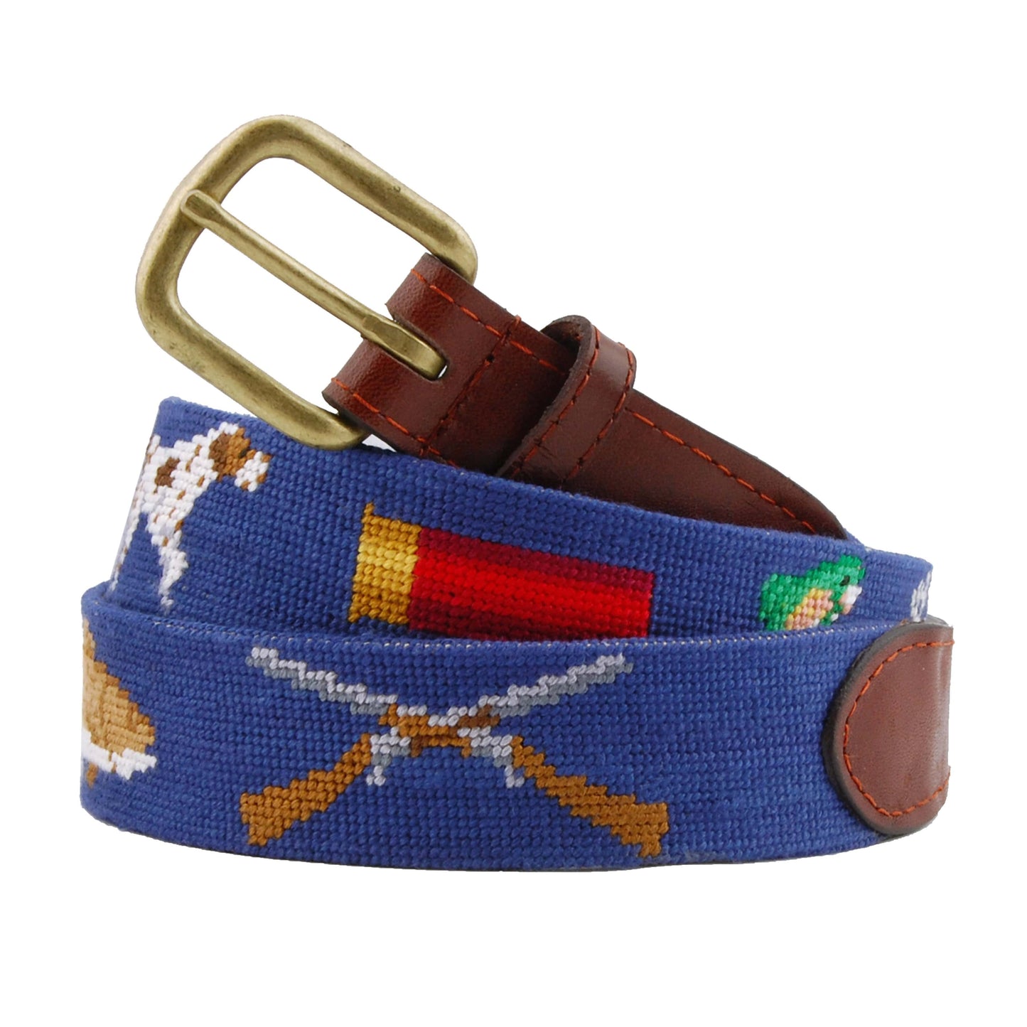 Smathers & Branson Belt Southern Sportsman Needlepoint Belt