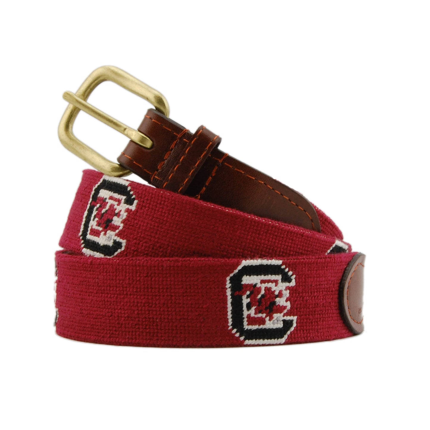 Smathers & Branson Belt University of South Carolina Needlepoint Belt