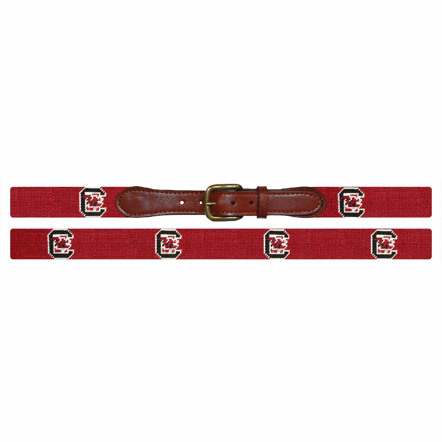 Smathers & Branson Belt University of South Carolina Needlepoint Belt