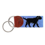 Smathers & Branson Small Leather Goods Black Lab Key Fob