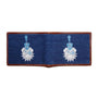 Smathers & Branson Small Leather Goods The Citadel Needlepoint Bi-Fold Wallet