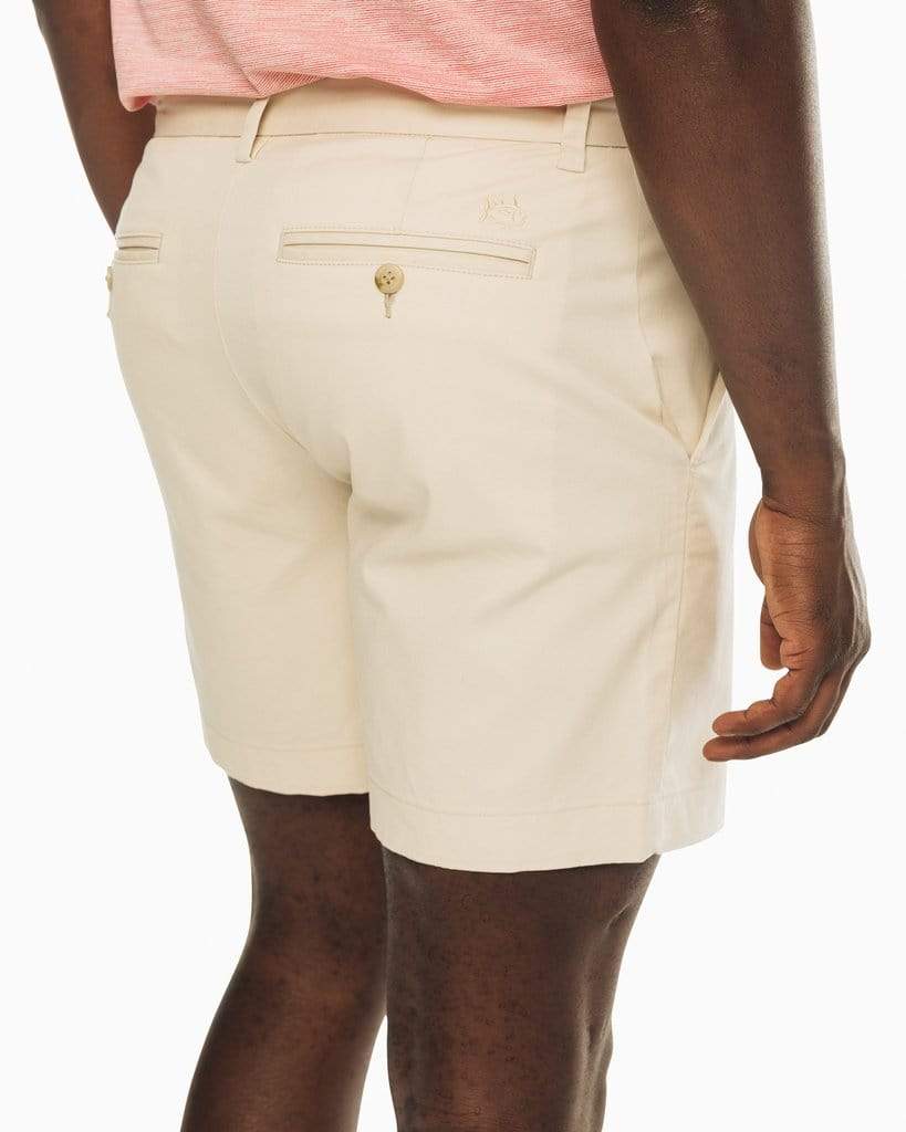 Southern Tide Shorts The New Channel Marker Short- Light Khaki 7in