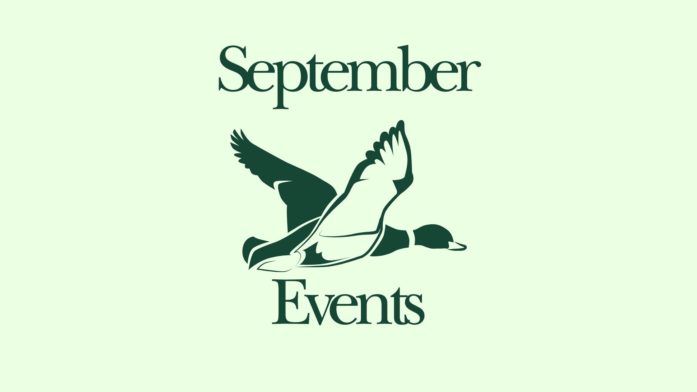 September '25 Events