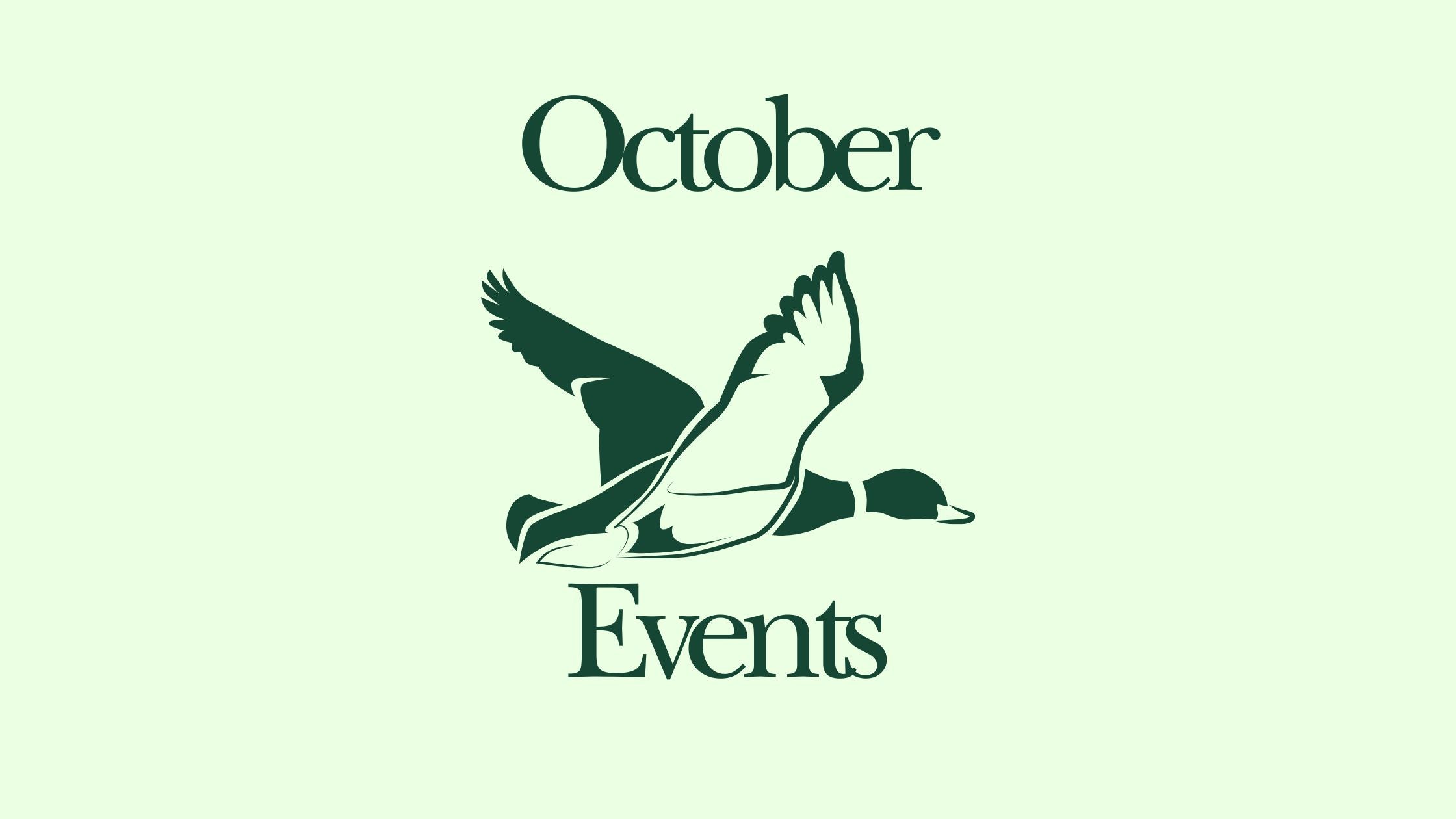 October '25 Events