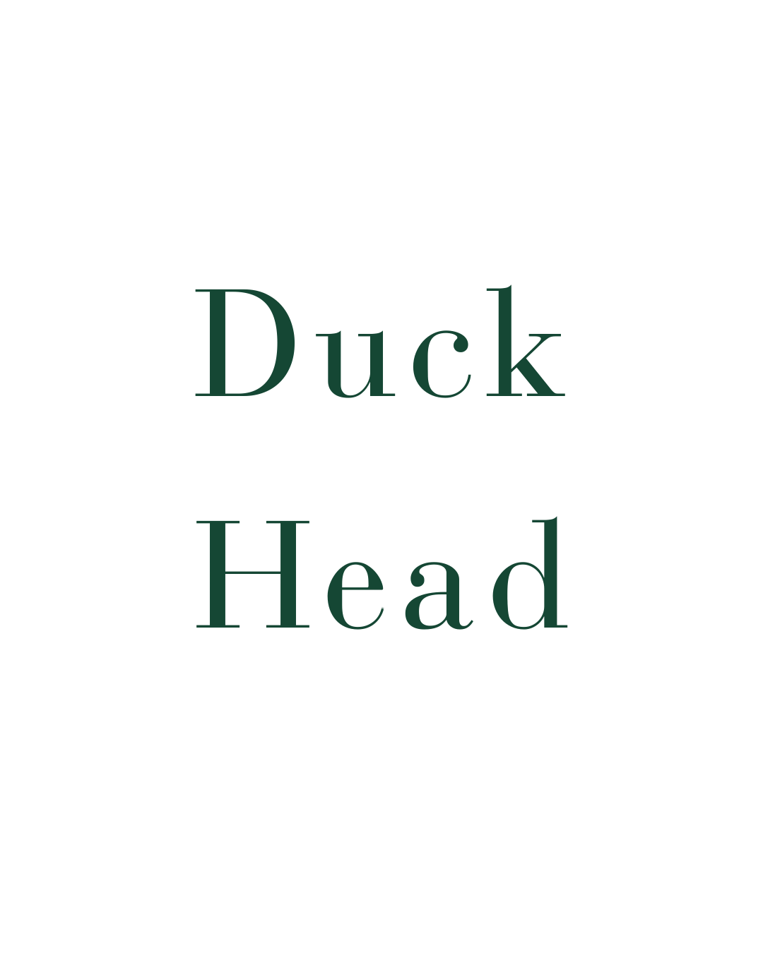 Duck Head