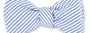 Blue Seersucker Bow Tie