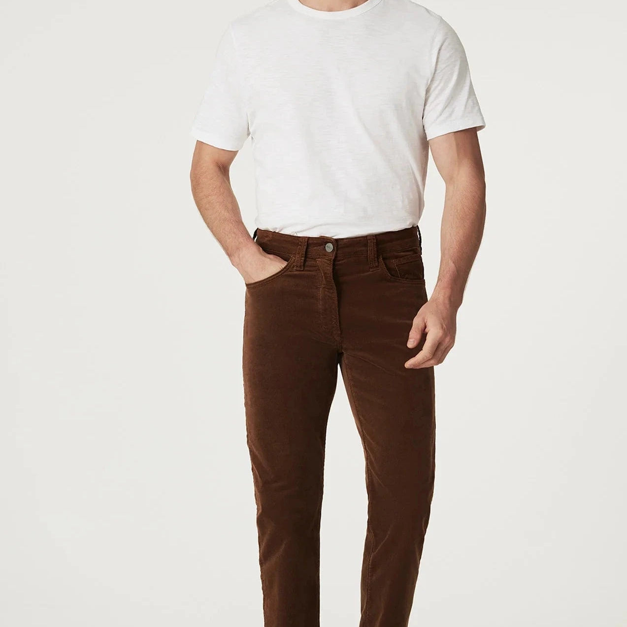 34 Heritage 5-Pockets BOURBON CORD / 30X30 Courage Straight Leg Pants in Bourbon Cord