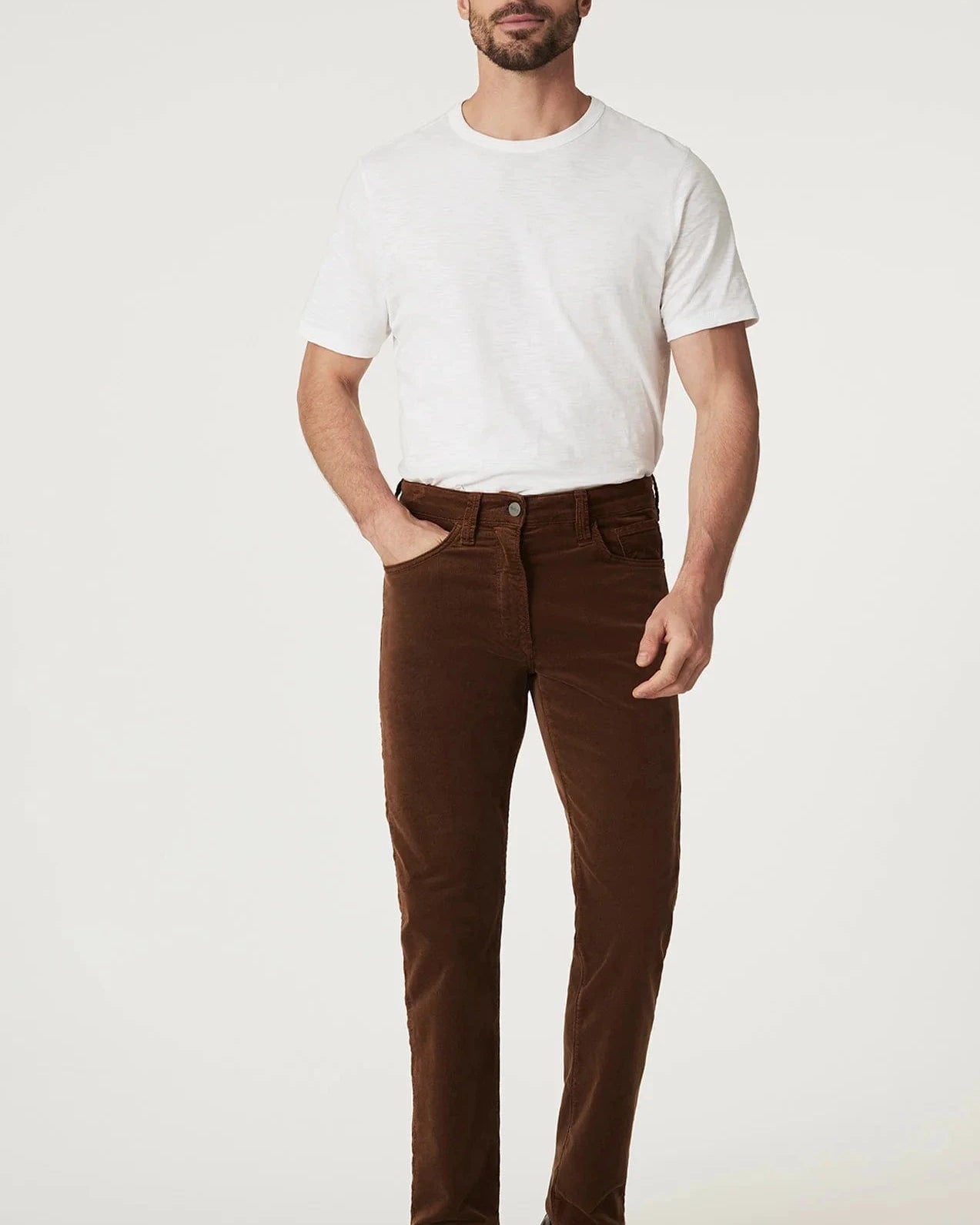34 Heritage 5-Pockets BOURBON CORD / 30X30 Courage Straight Leg Pants in Bourbon Cord