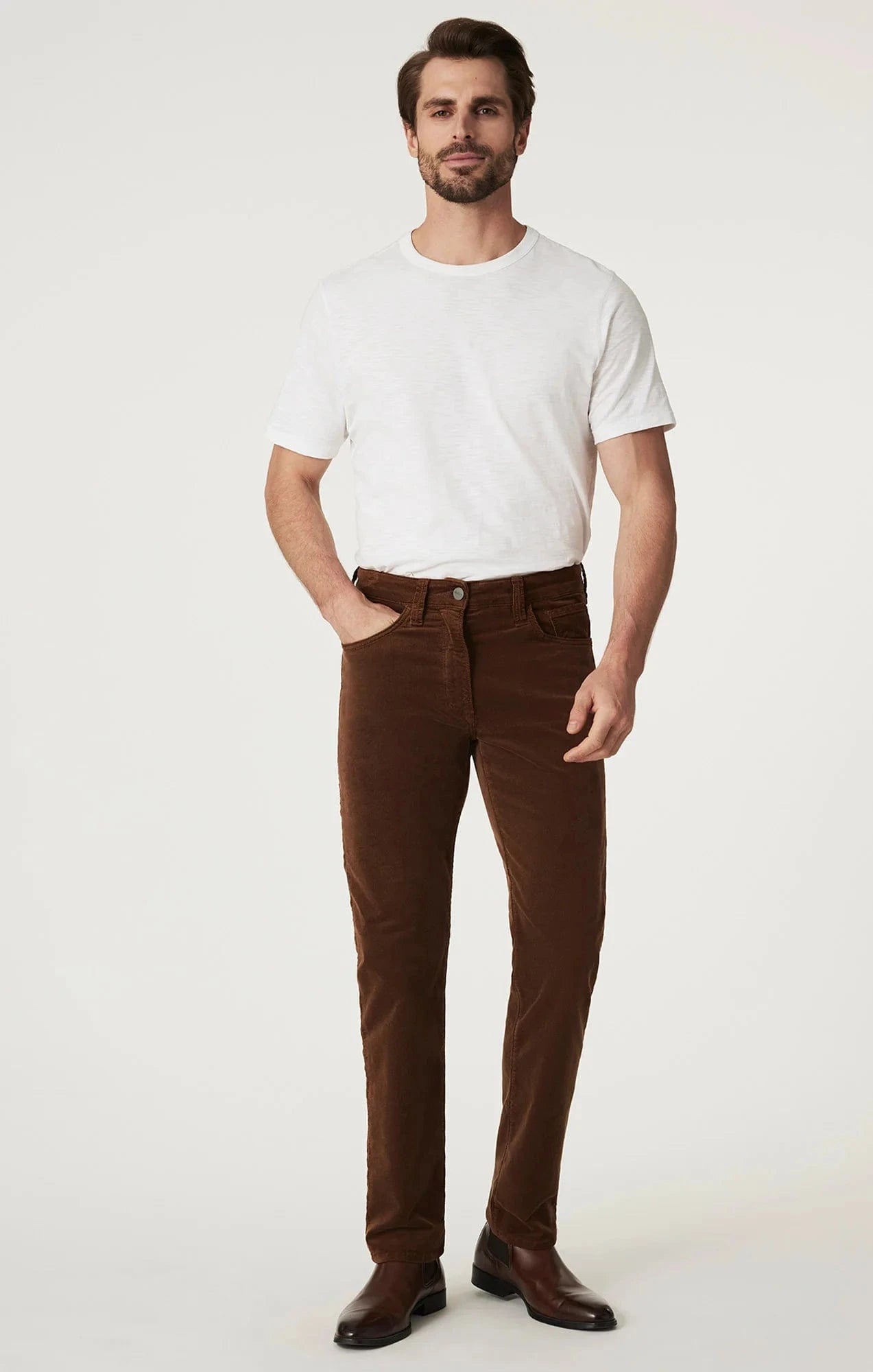 34 Heritage 5-Pockets BOURBON CORD / 30X30 Courage Straight Leg Pants in Bourbon Cord