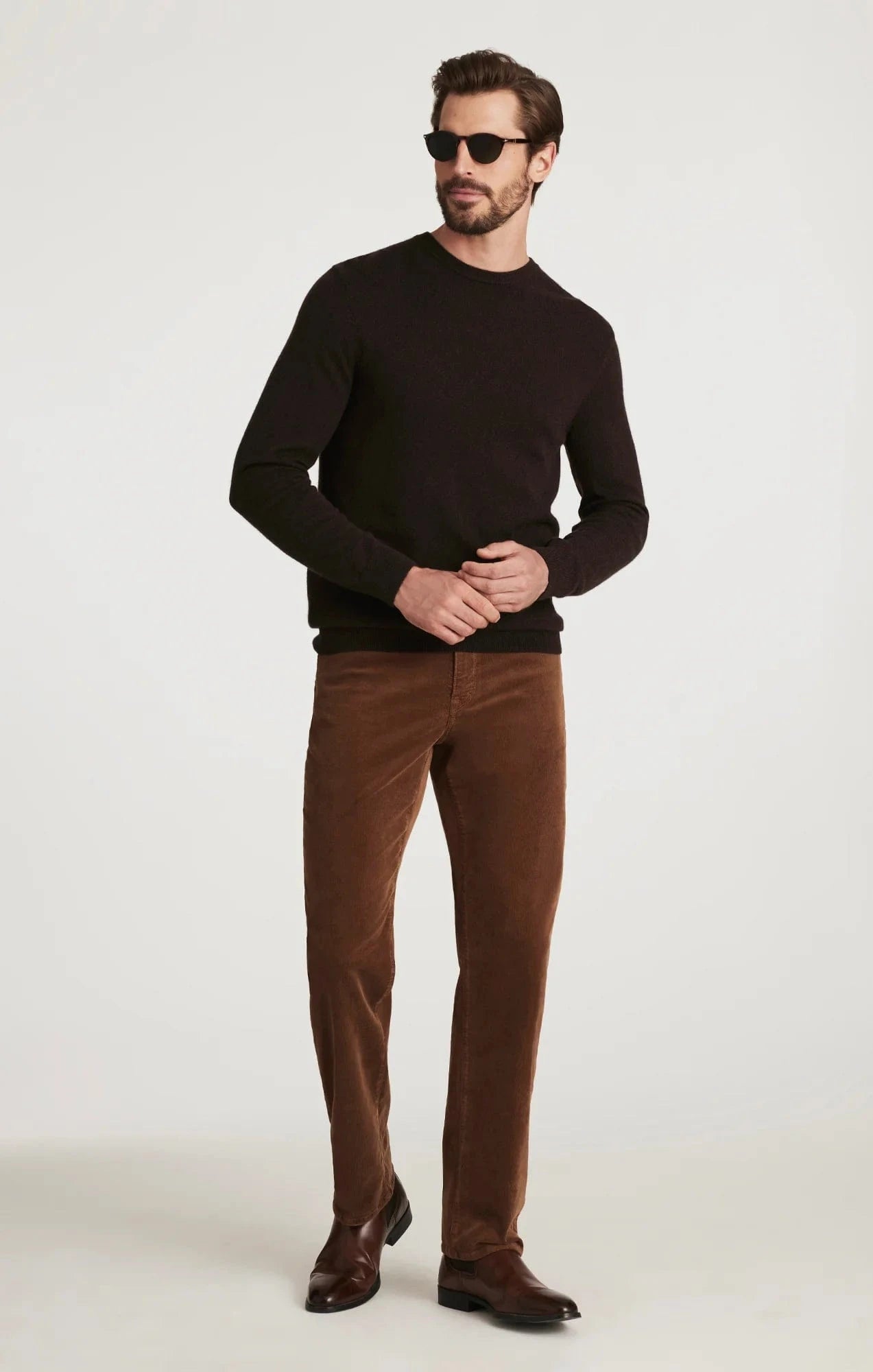 34 Heritage 5-Pockets BOURBON CORD / 33X30 Charisma Relaxed Straight Pants in Bourbon Cord