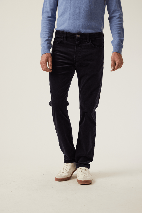 34 Heritage 5-Pockets Charisma Classic Straight in Navy Cord