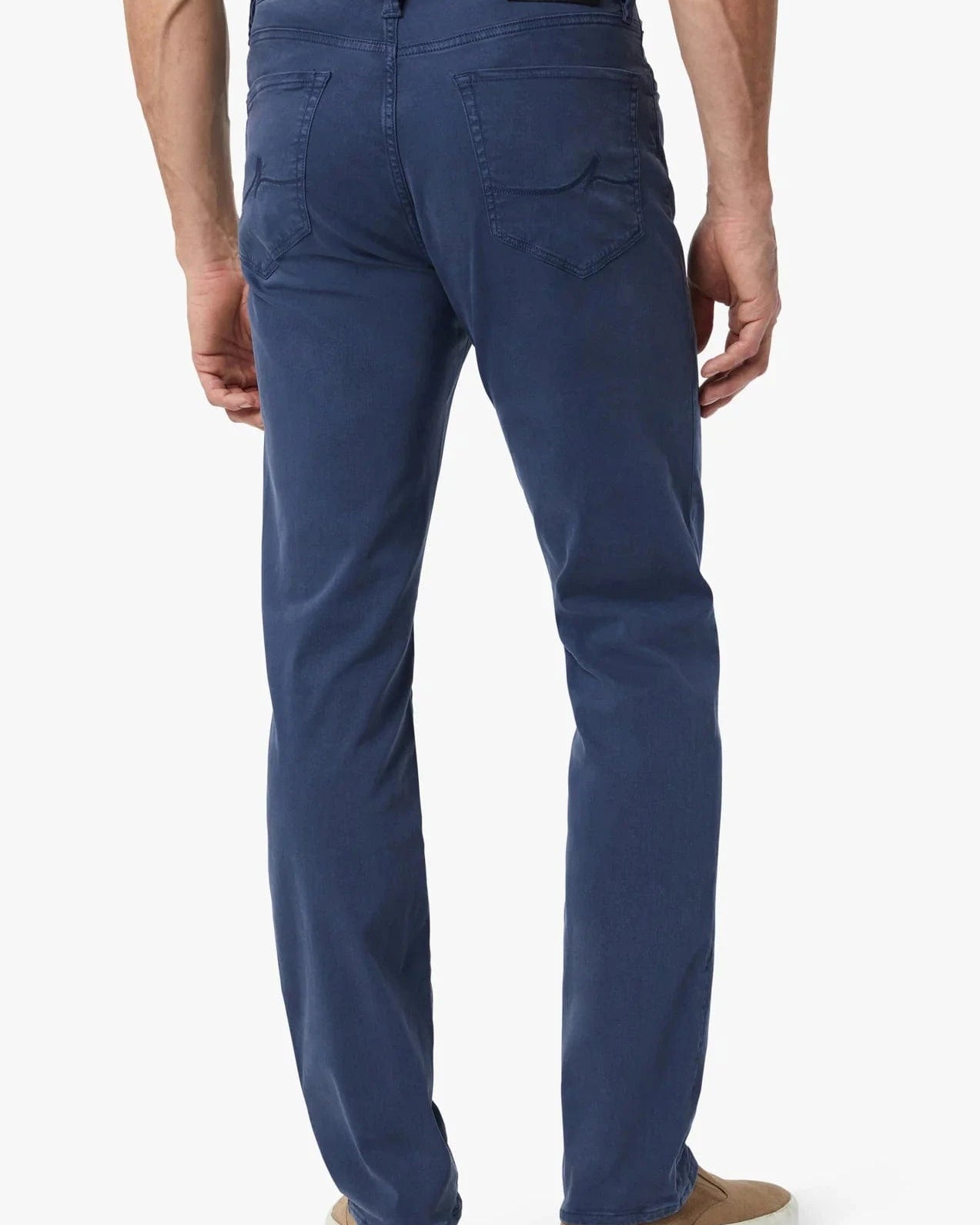 34 Heritage 5-Pockets Charisma Relaxed Straight Leg Pants In Dark Denim Twill
