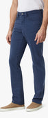 34 Heritage 5-Pockets Charisma Relaxed Straight Leg Pants In Dark Denim Twill