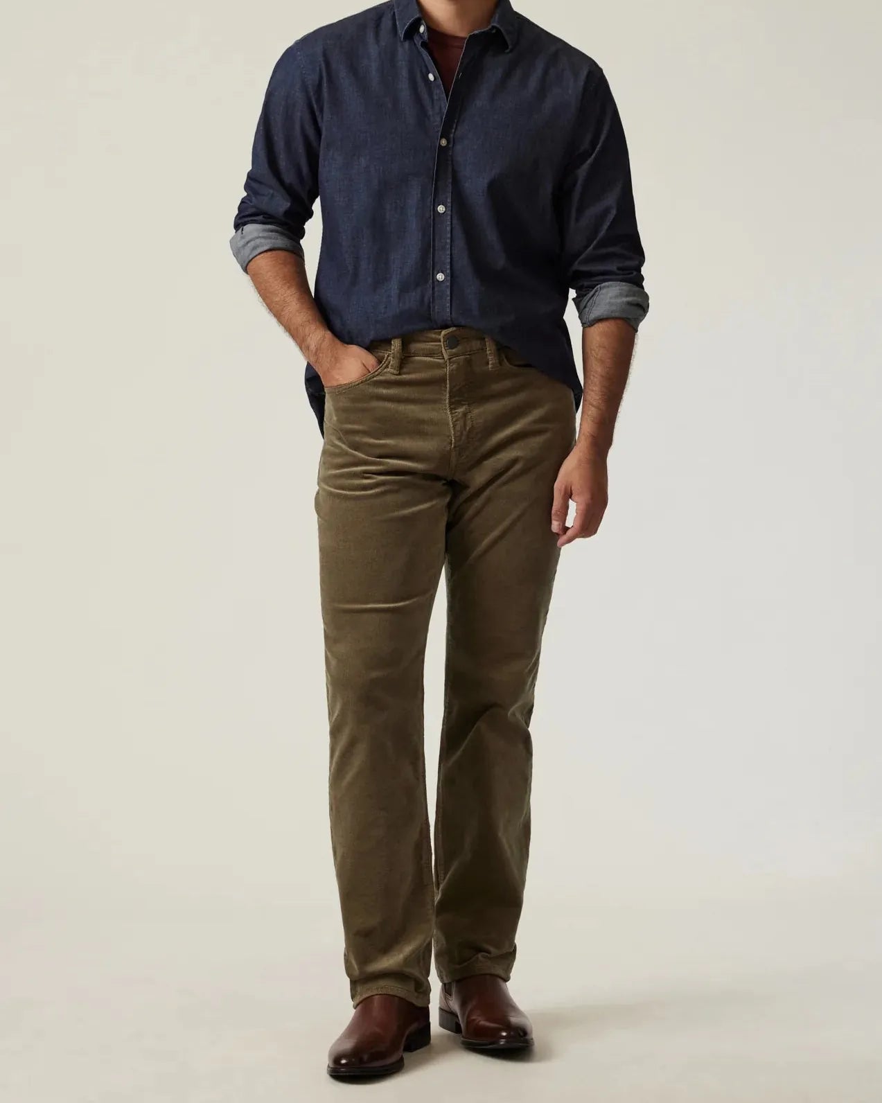 34 Heritage 5-Pockets Charisma Relaxed Straight Pants