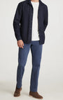 34 Heritage 5-Pockets Charisma Relaxed Straight Pants in Blue Honeycomb