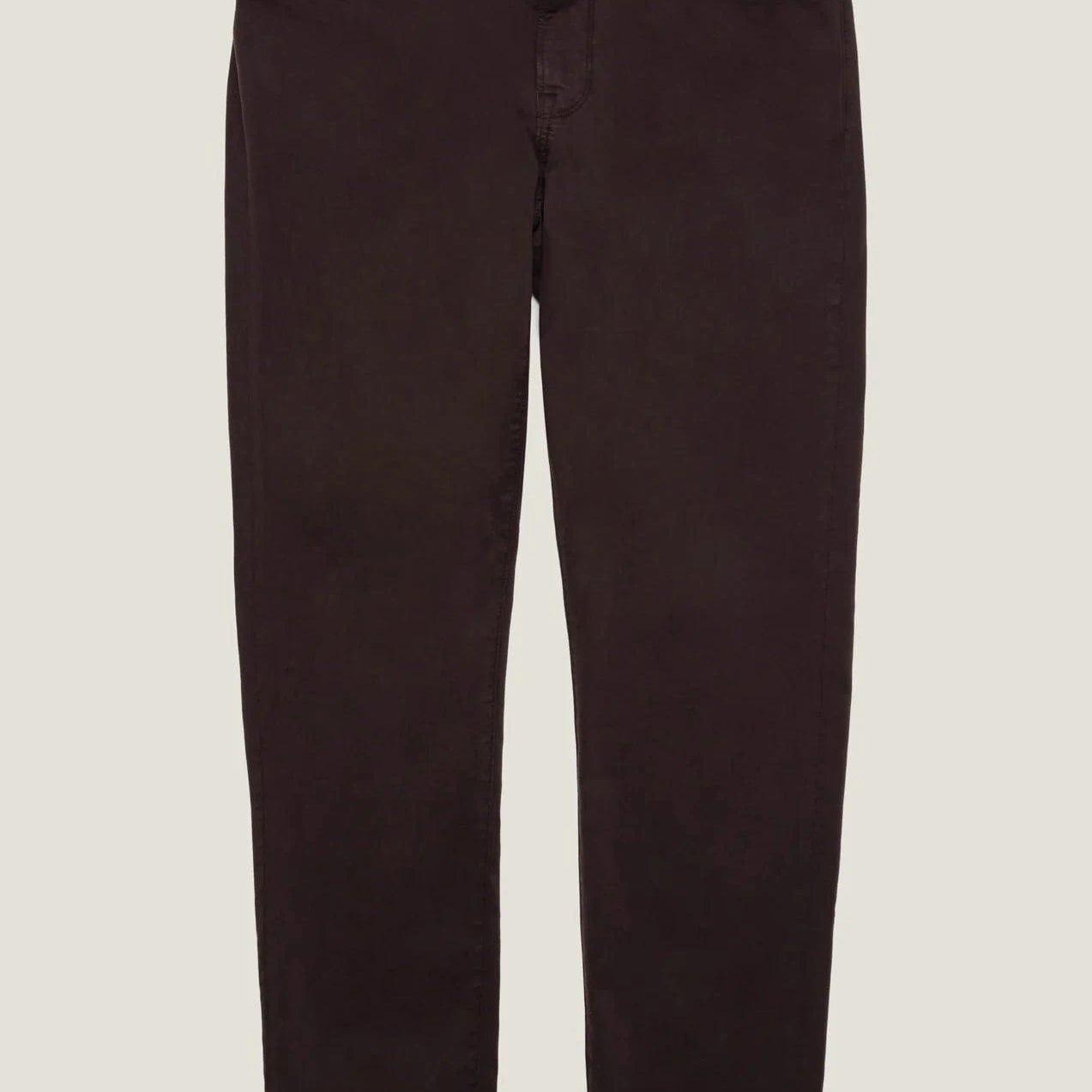34 Heritage 5-Pockets Charisma Relaxed Straight Pants in Burgundy Twill