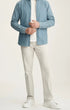 34 Heritage 5-Pockets Charisma Relaxed Straight Pants In Glacier Twill