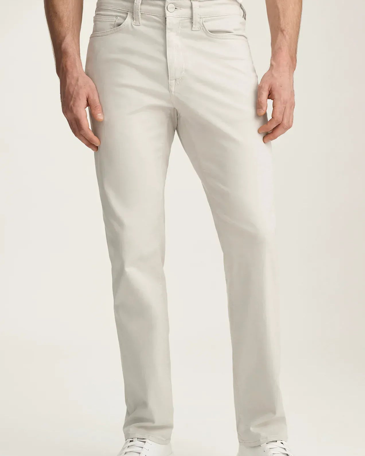 34 Heritage 5-Pockets Charisma Relaxed Straight Pants In Glacier Twill