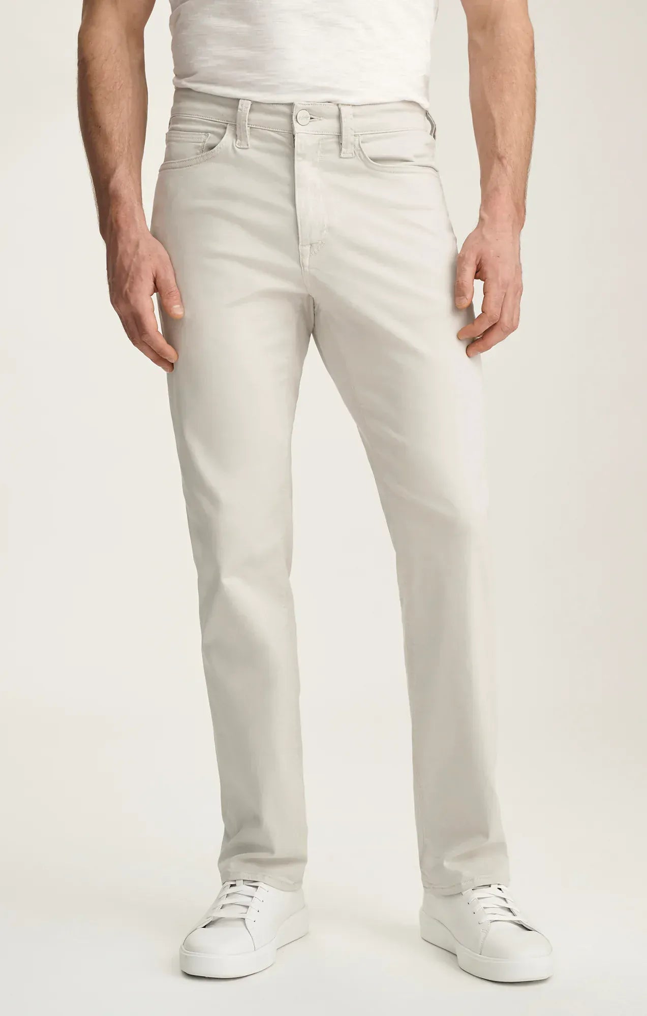 34 Heritage 5-Pockets Charisma Relaxed Straight Pants In Glacier Twill