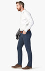 34 Heritage 5-Pockets Charisma Relaxed Straight Pants In Insignia Blue Diagonal
