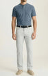 34 Heritage 5-Pockets Charisma Relaxed Straight Pants In Mist Coolmax