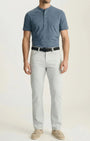 34 Heritage 5-Pockets Charisma Relaxed Straight Pants In Mist Coolmax