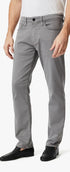 34 Heritage 5-Pockets Charisma Relaxed Straight Pants in Shark Twill